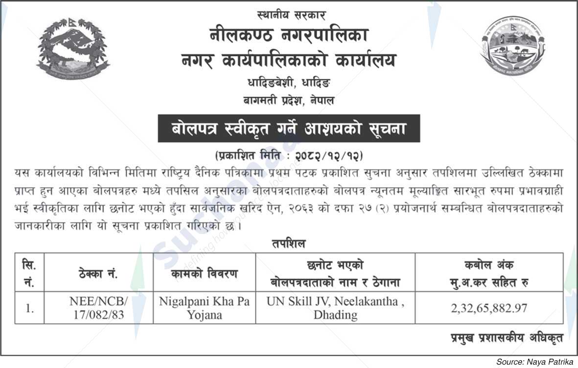 Neelakantha Municipality