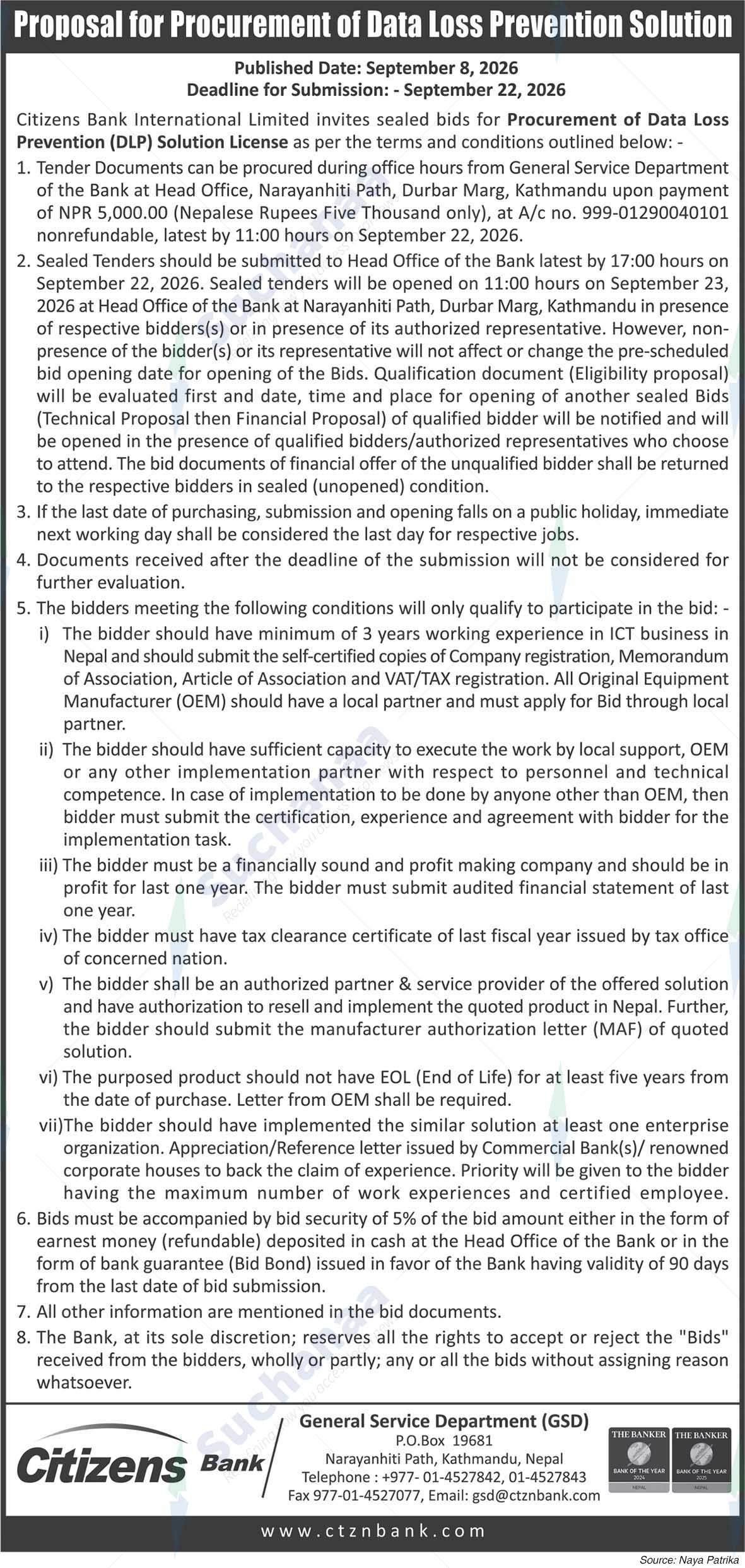 Citizens Bank International Limited