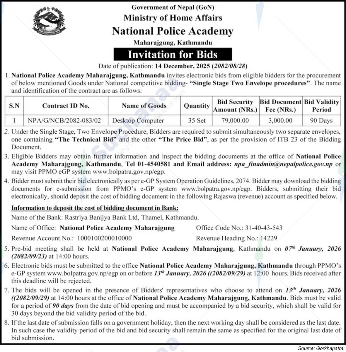 National Police Academy