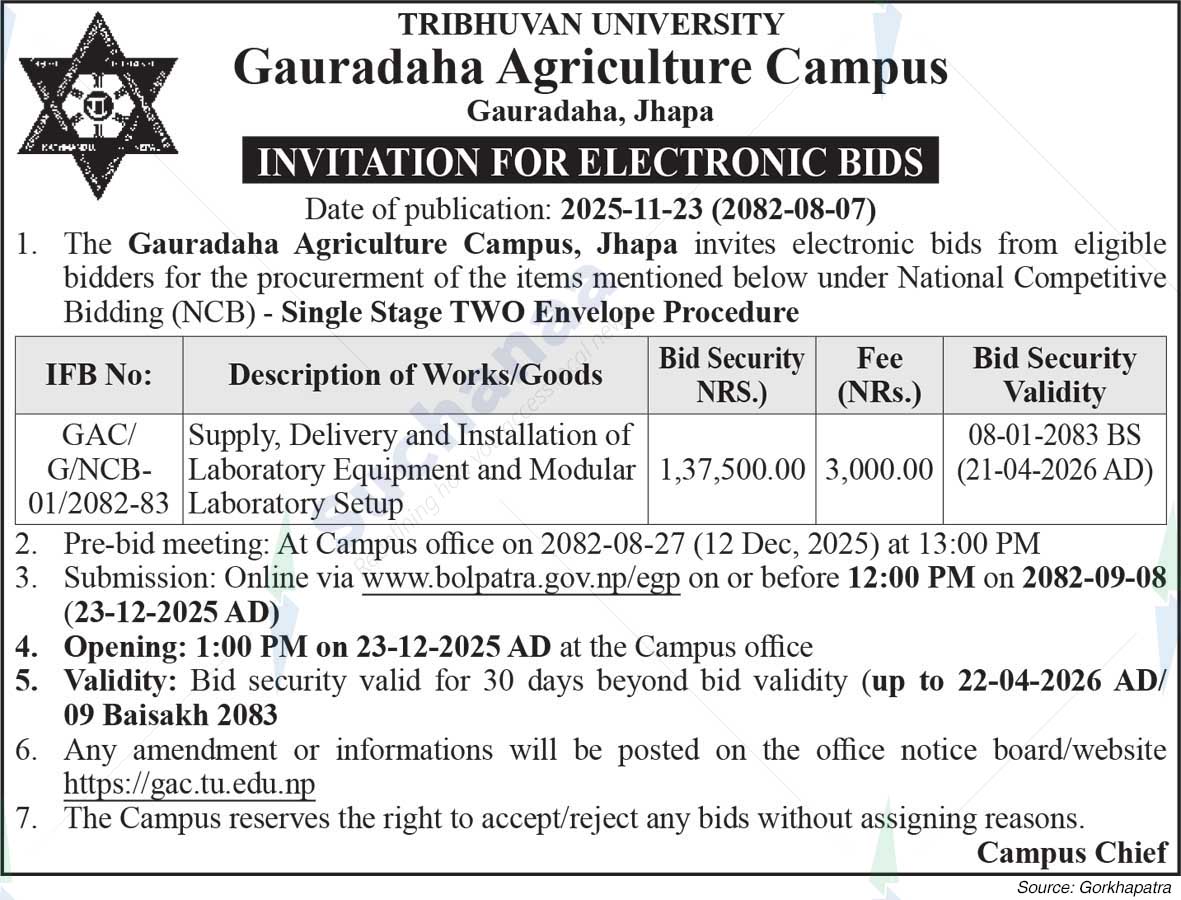 Gauradaha Agriculture Campus
