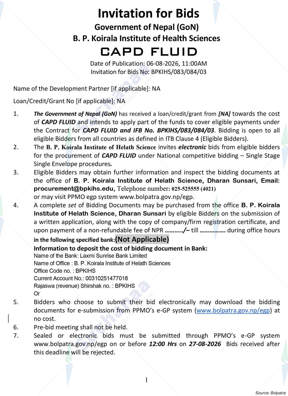 B.P. Koirala Institute of Health Sciences, Dharan