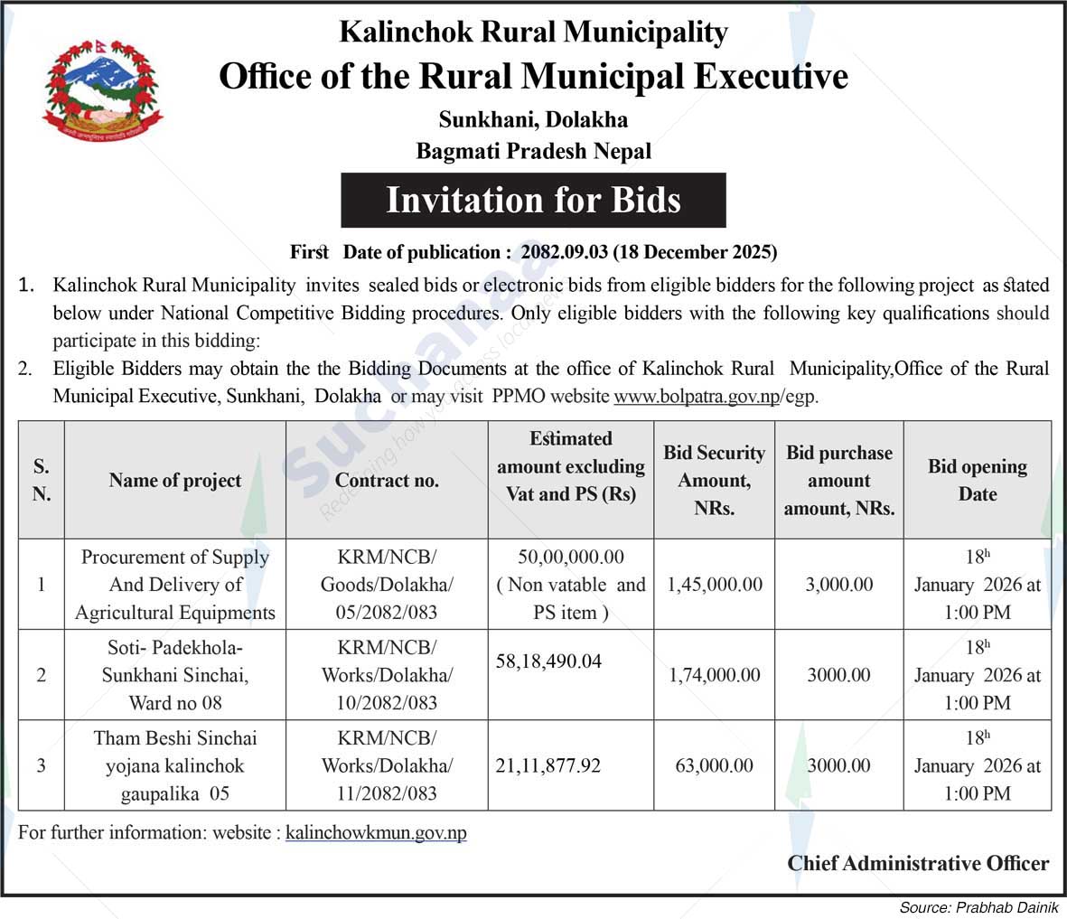 Kalinchok Rural Municipality