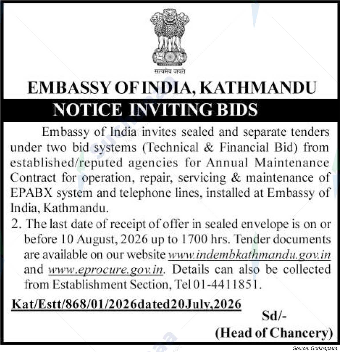Embassy of India