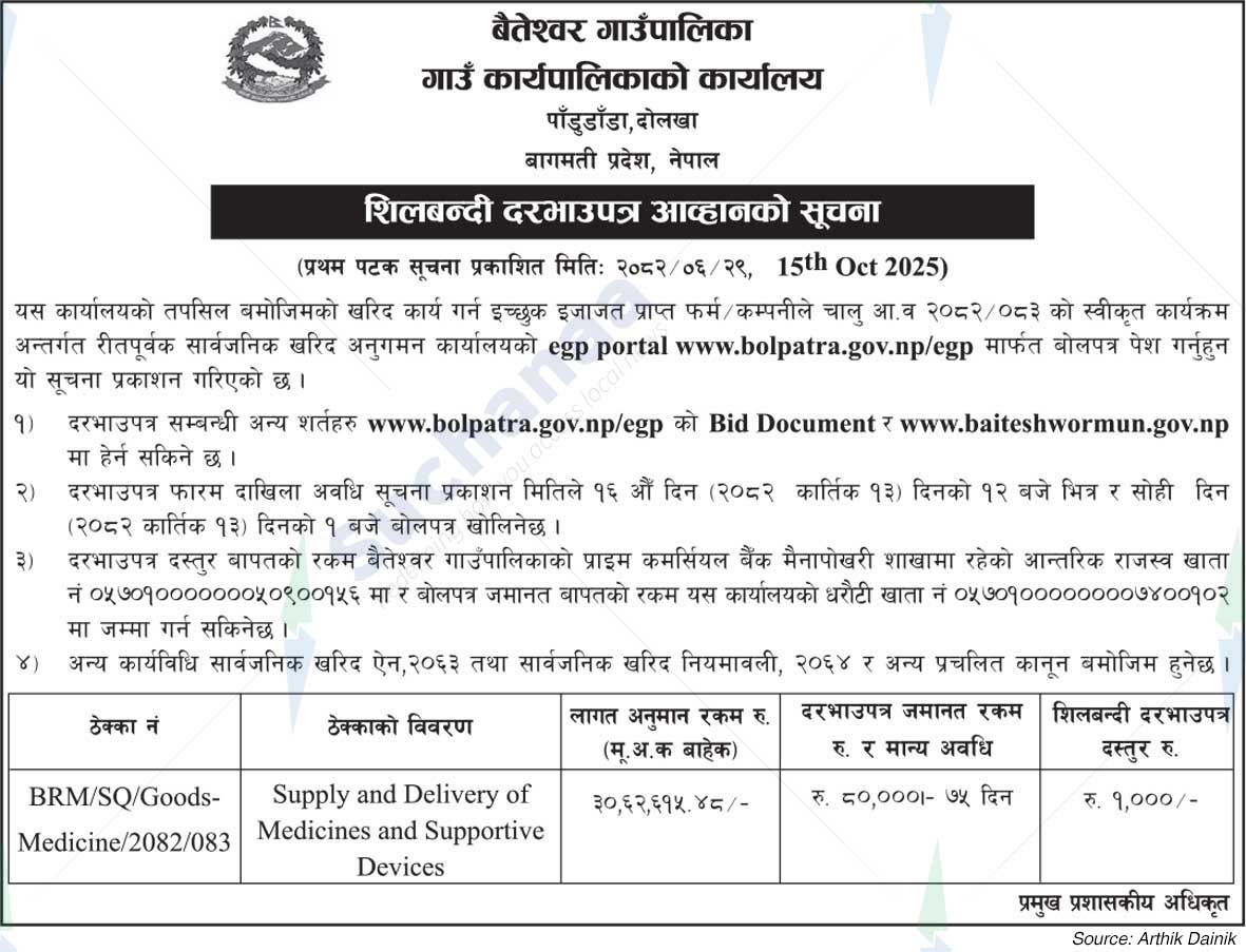 Baiteshwor Rural Municipality