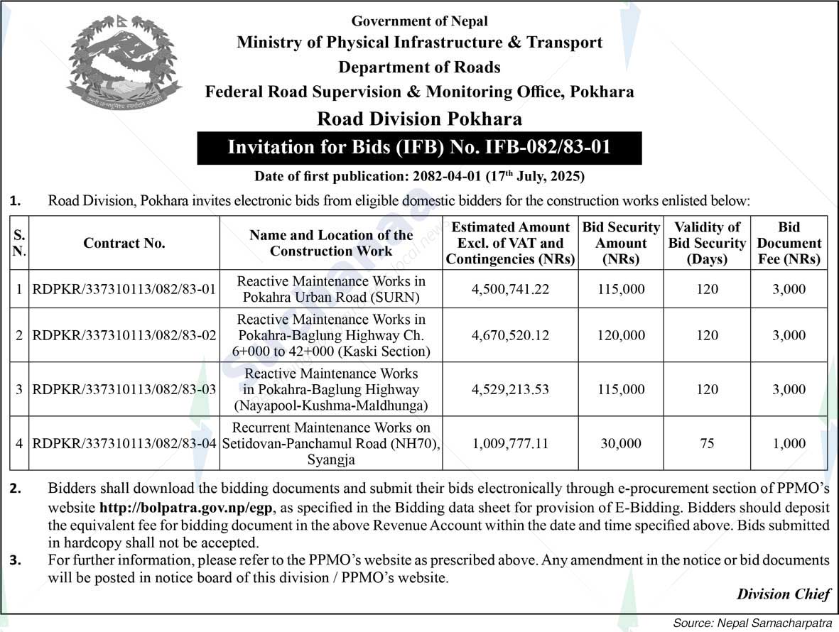 Road Division Pokhara
