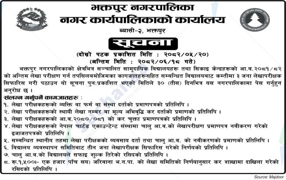 Bhaktapur Municipality