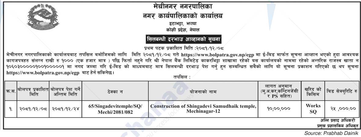 Mechinagar Municipality