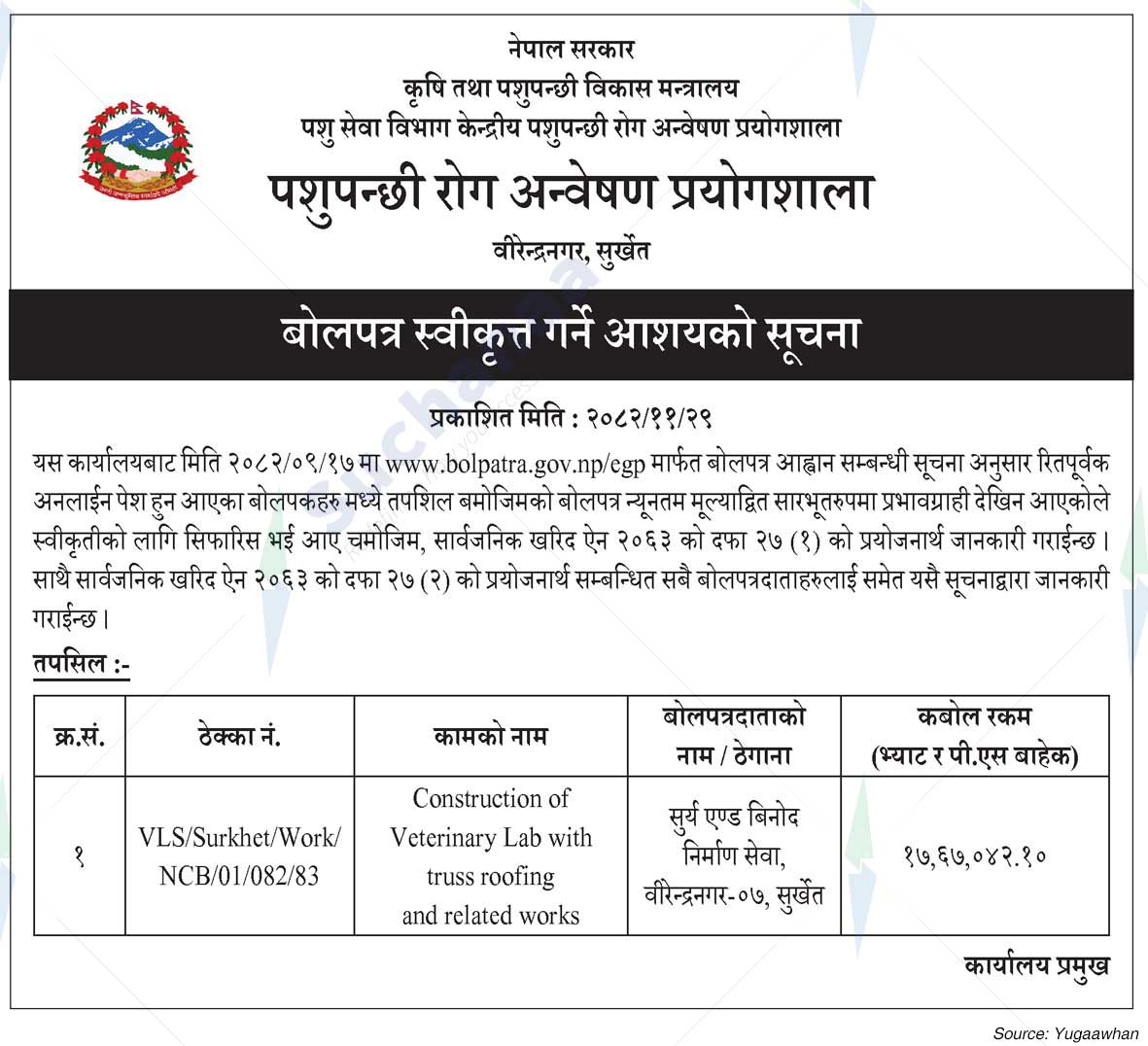 Pashupanchi Rog Anweshan Prayogshala