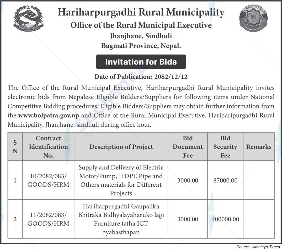 Hariharpurgadhi Rural Municipality