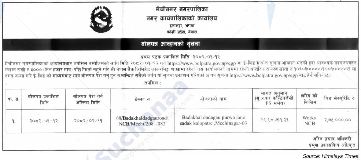 Mechinagar Municipality