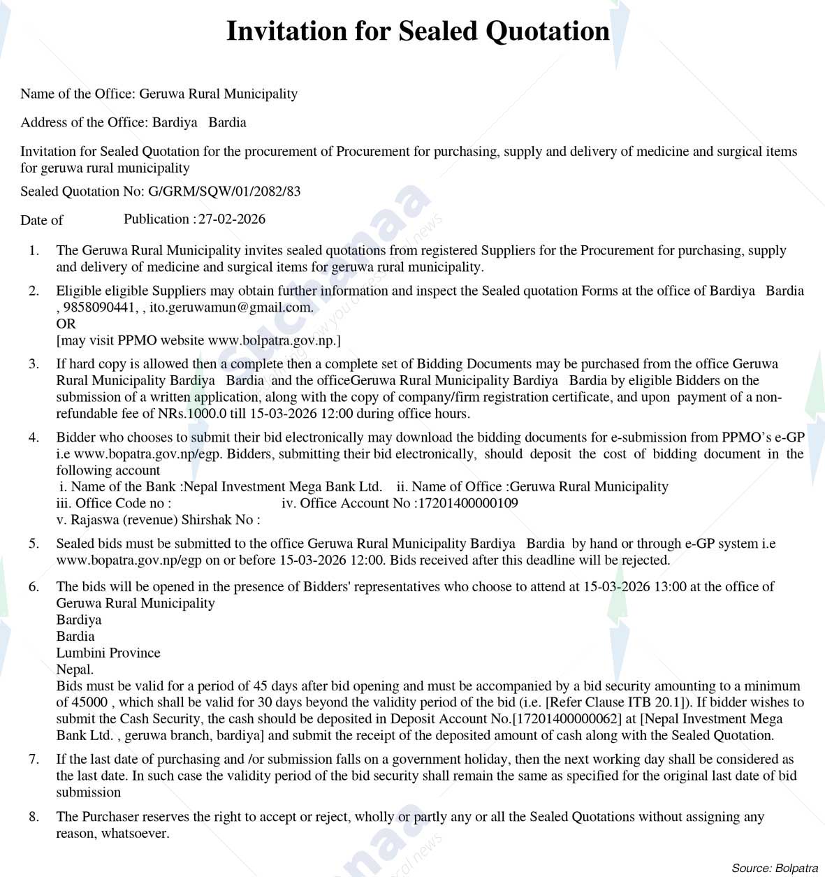 Geruwa Rural Municipality