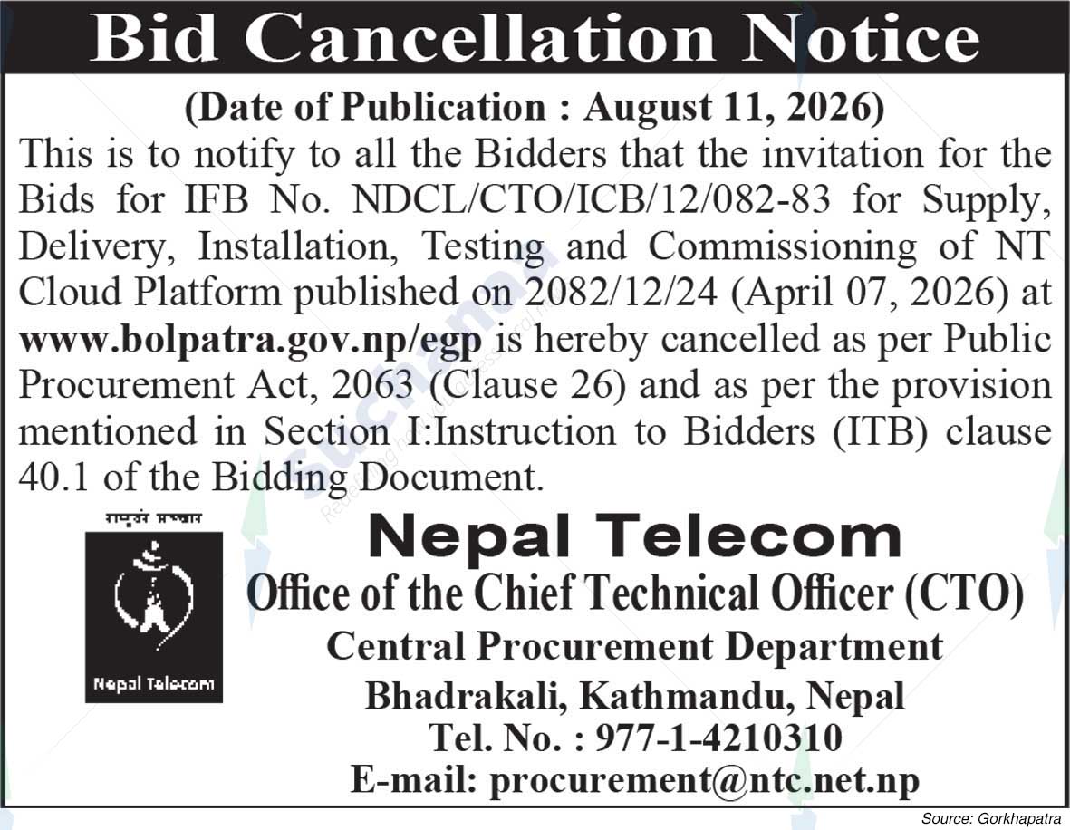 Nepal Doorsanchar Company Limited (NTC)