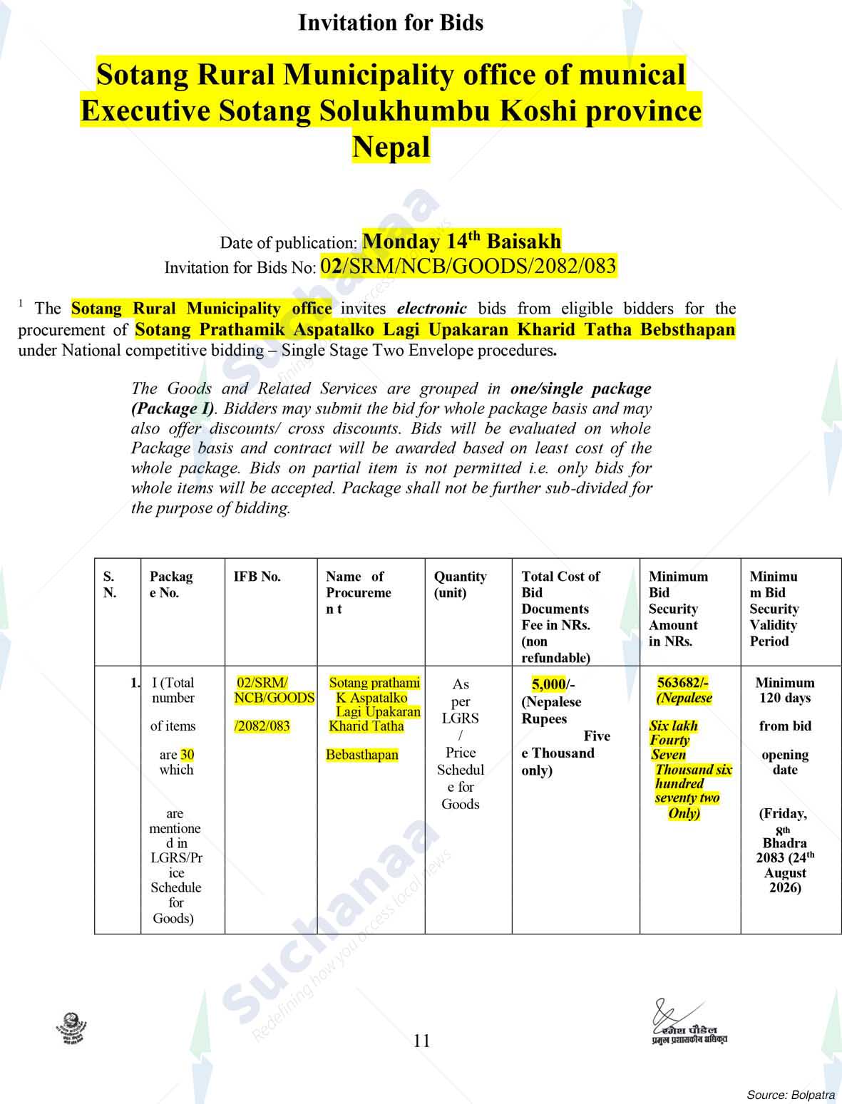 Sotang Rural Municipality