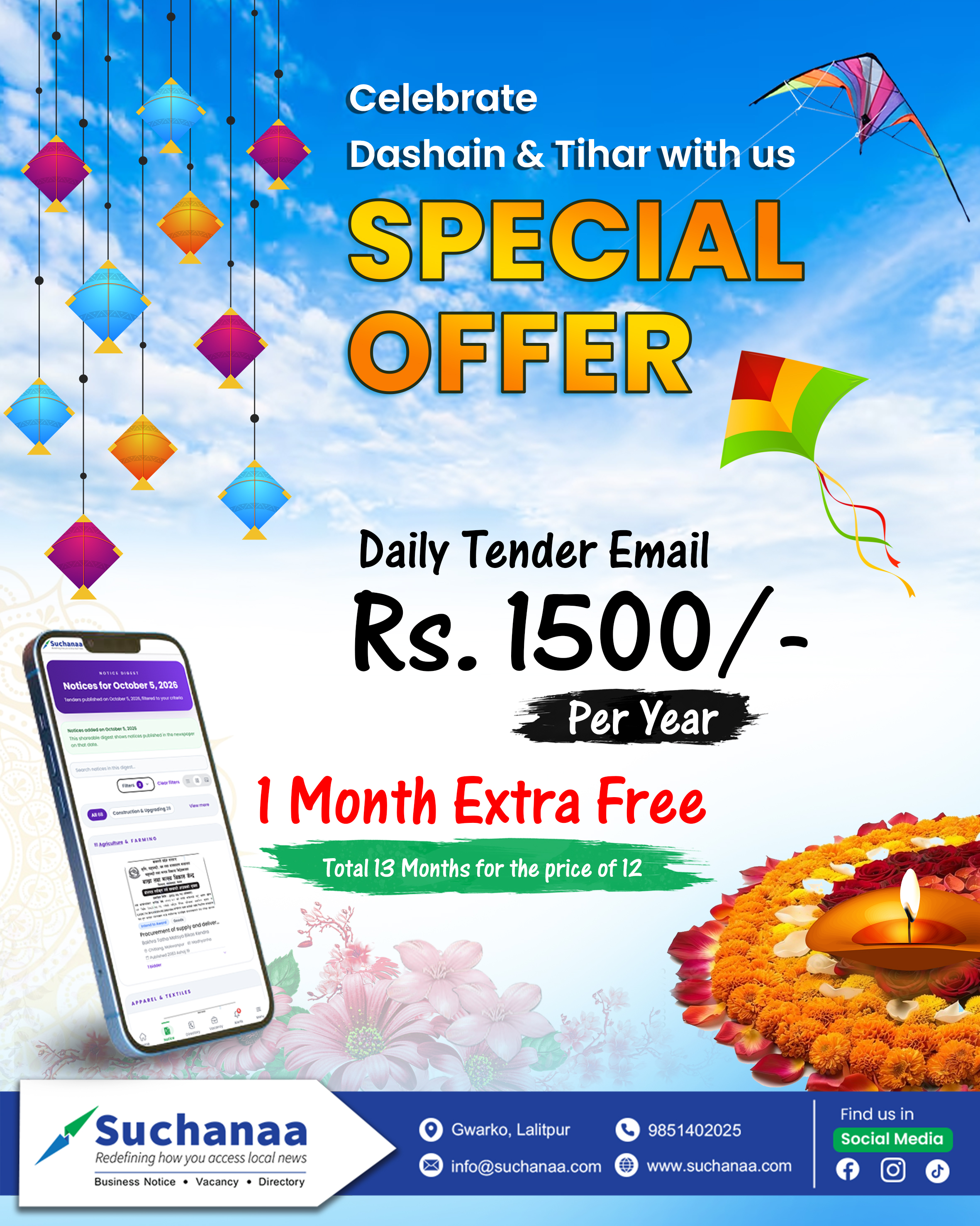 dashain offer