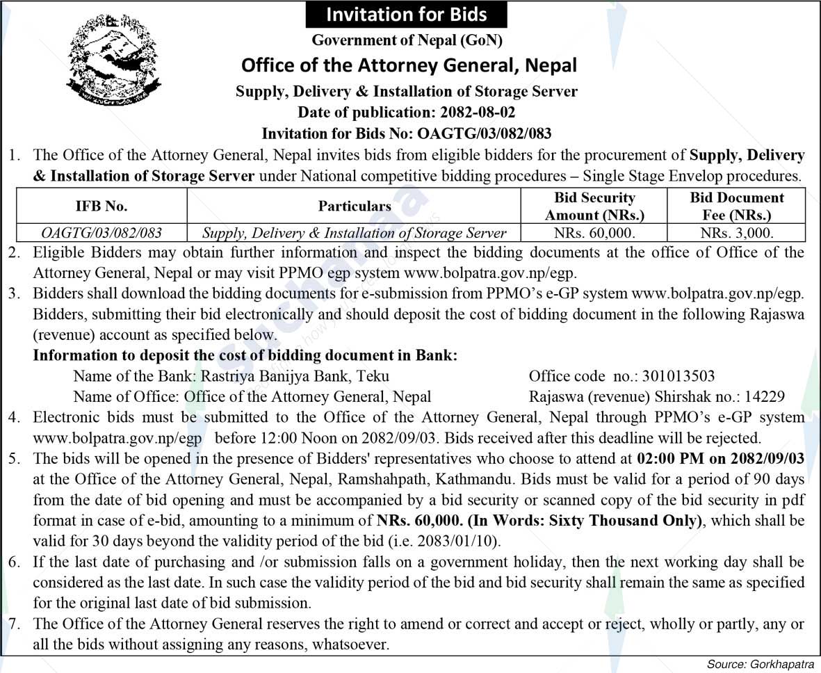 Office of the Attorney General, Nepal