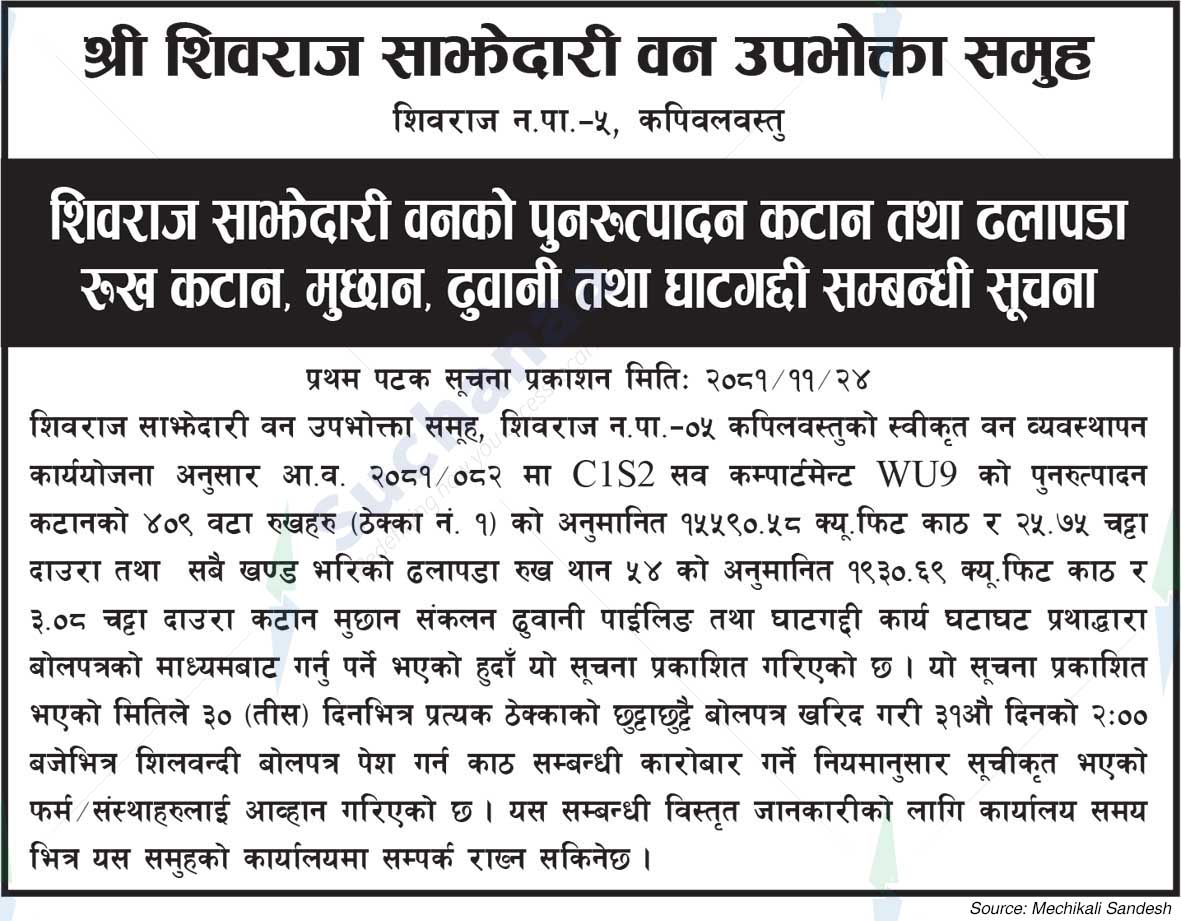 Shree Shibaraj Saa.Wa.Wo.Sa