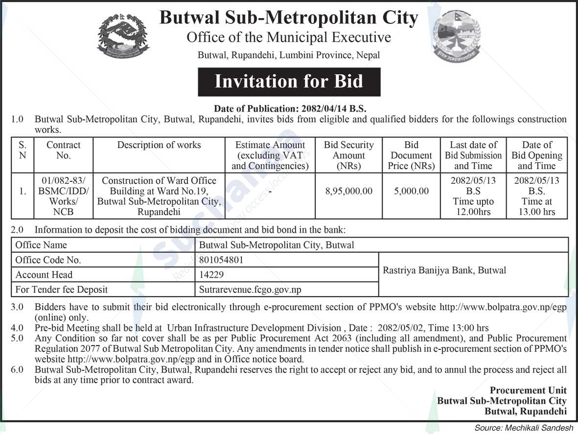Butwal Sub-Metropolitan City