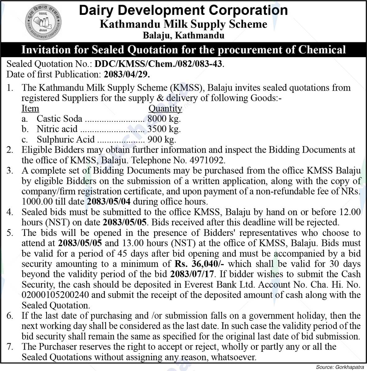 Dairy Development Corporation