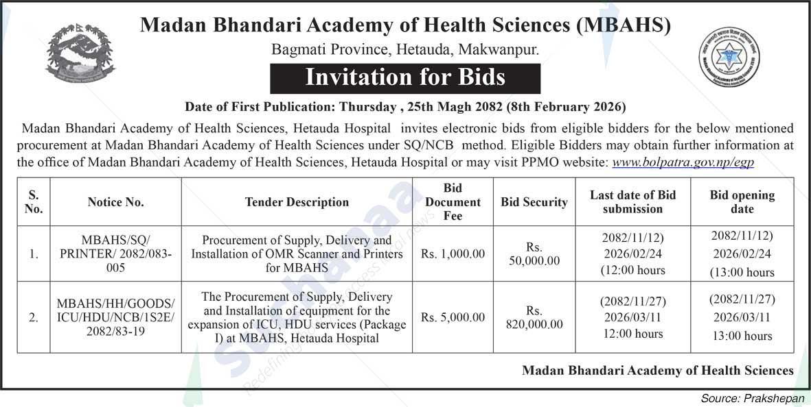 Madan Bhandari Academy of Health Sciences