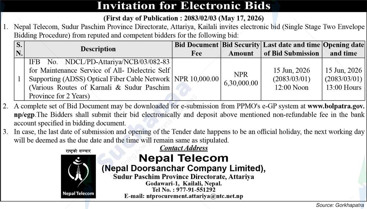 Nepal Doorsanchar Company Limited (NTC)