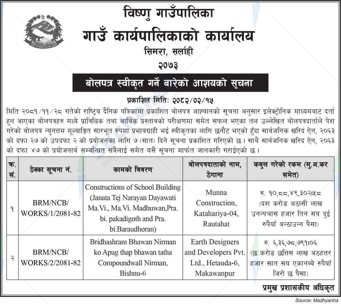 Bishnu Rural Municipality