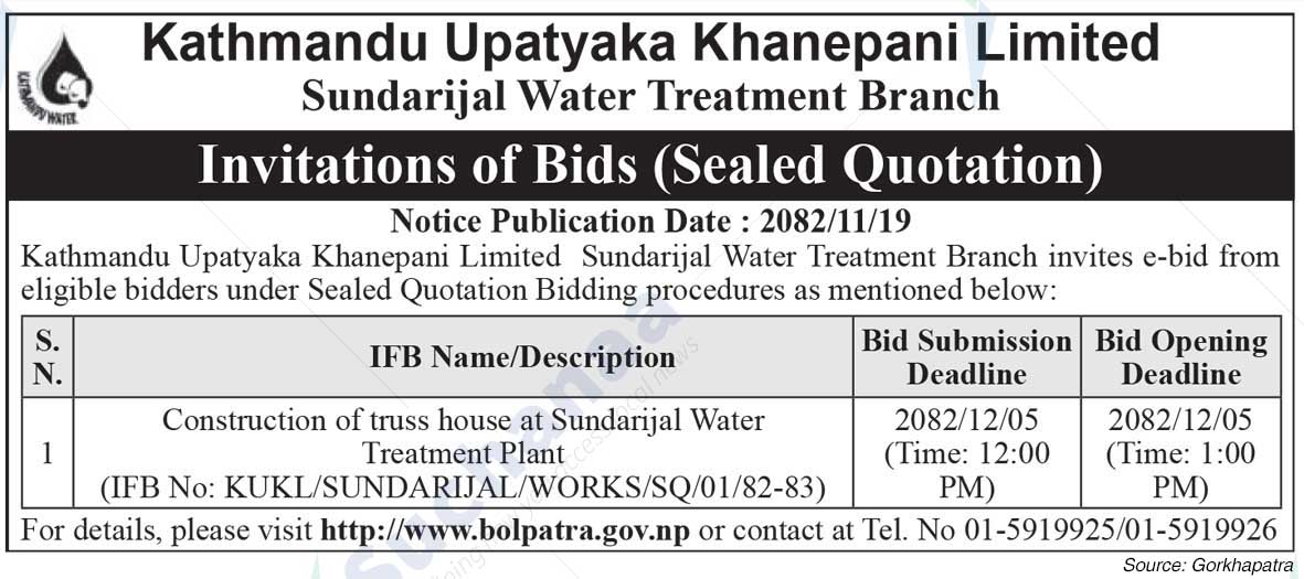 Kathmandu Upatyaka Khanepani Limited