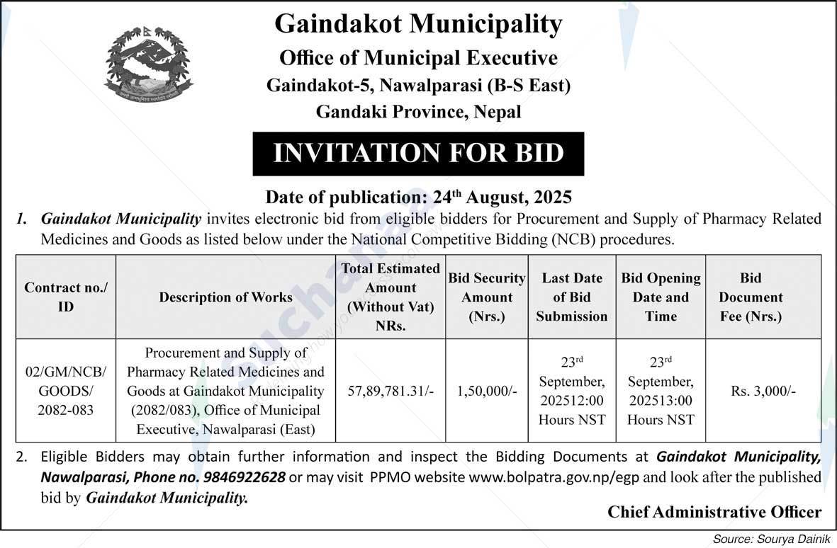 Gaindakot Municipality