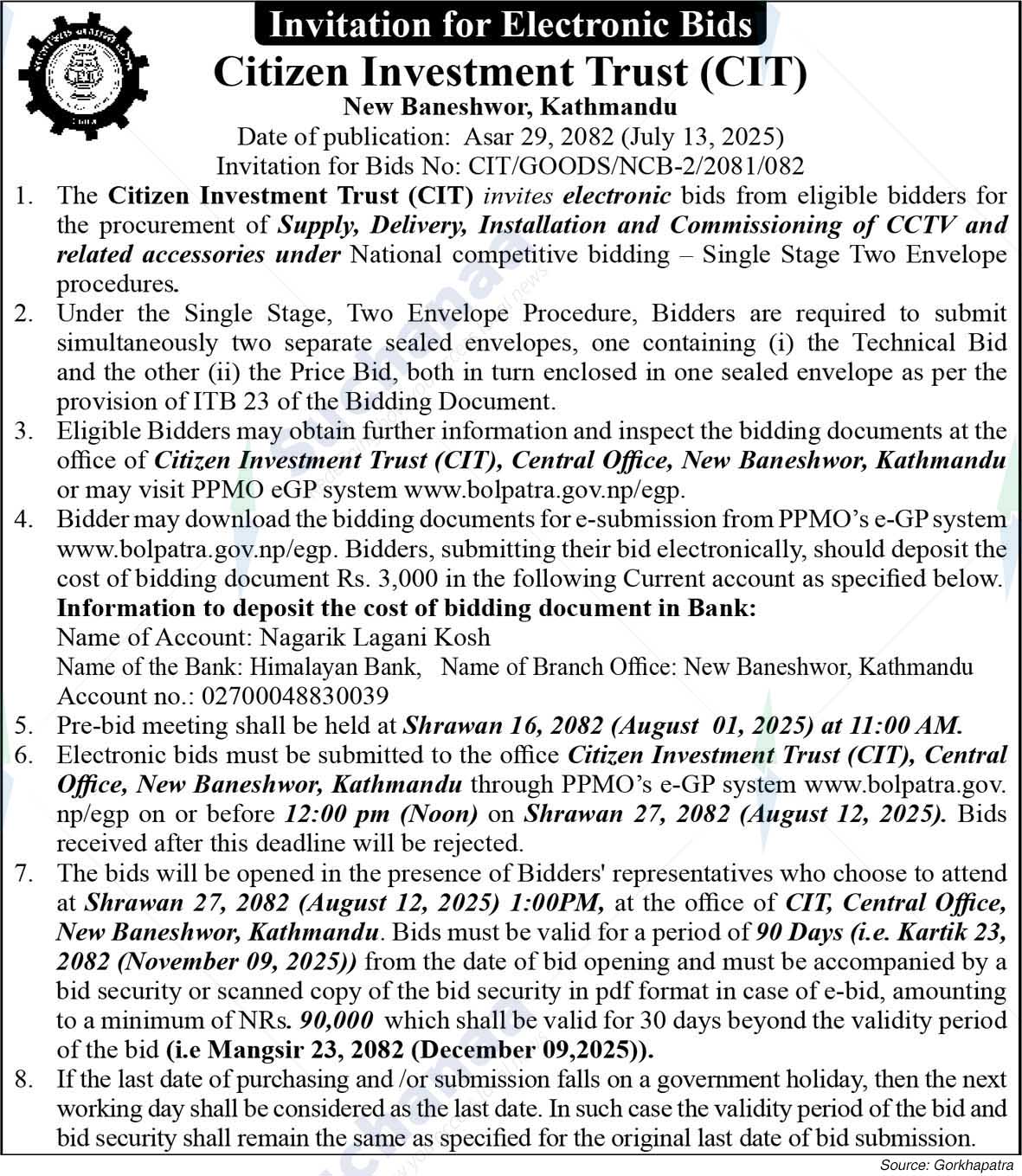 Citizen Investment Trust