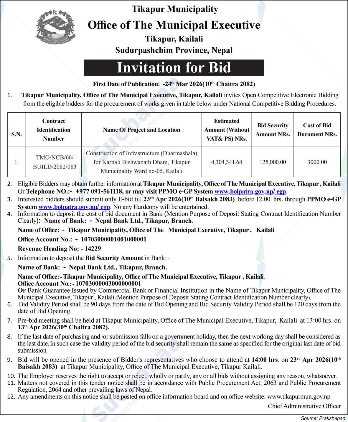 Tikapur Municipality