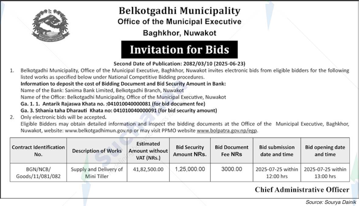 Belkotgadhi Municipality