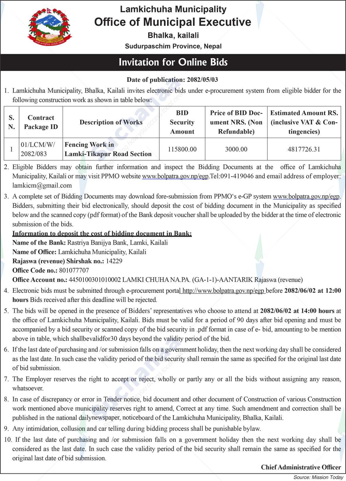 Lamkichuha Municipality