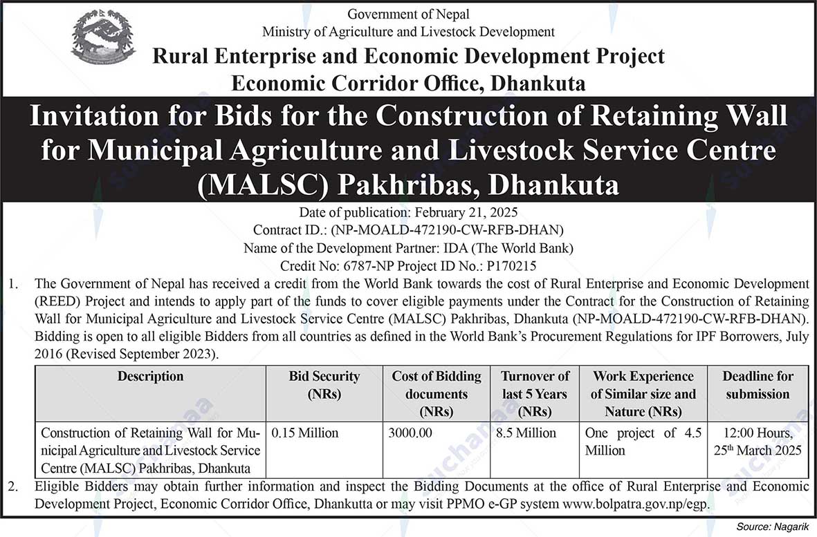 Rural Enterprise and Economic Development Project