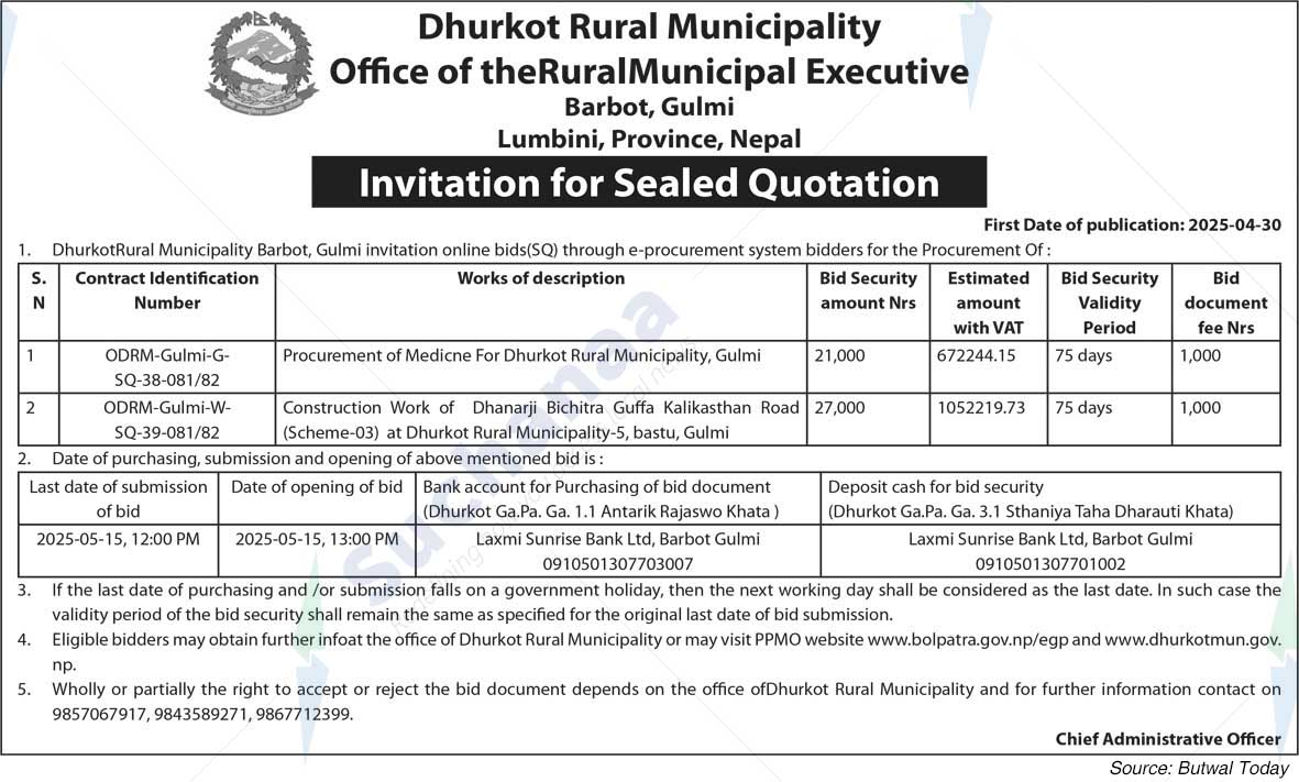 Dhurkot Rural Municipality