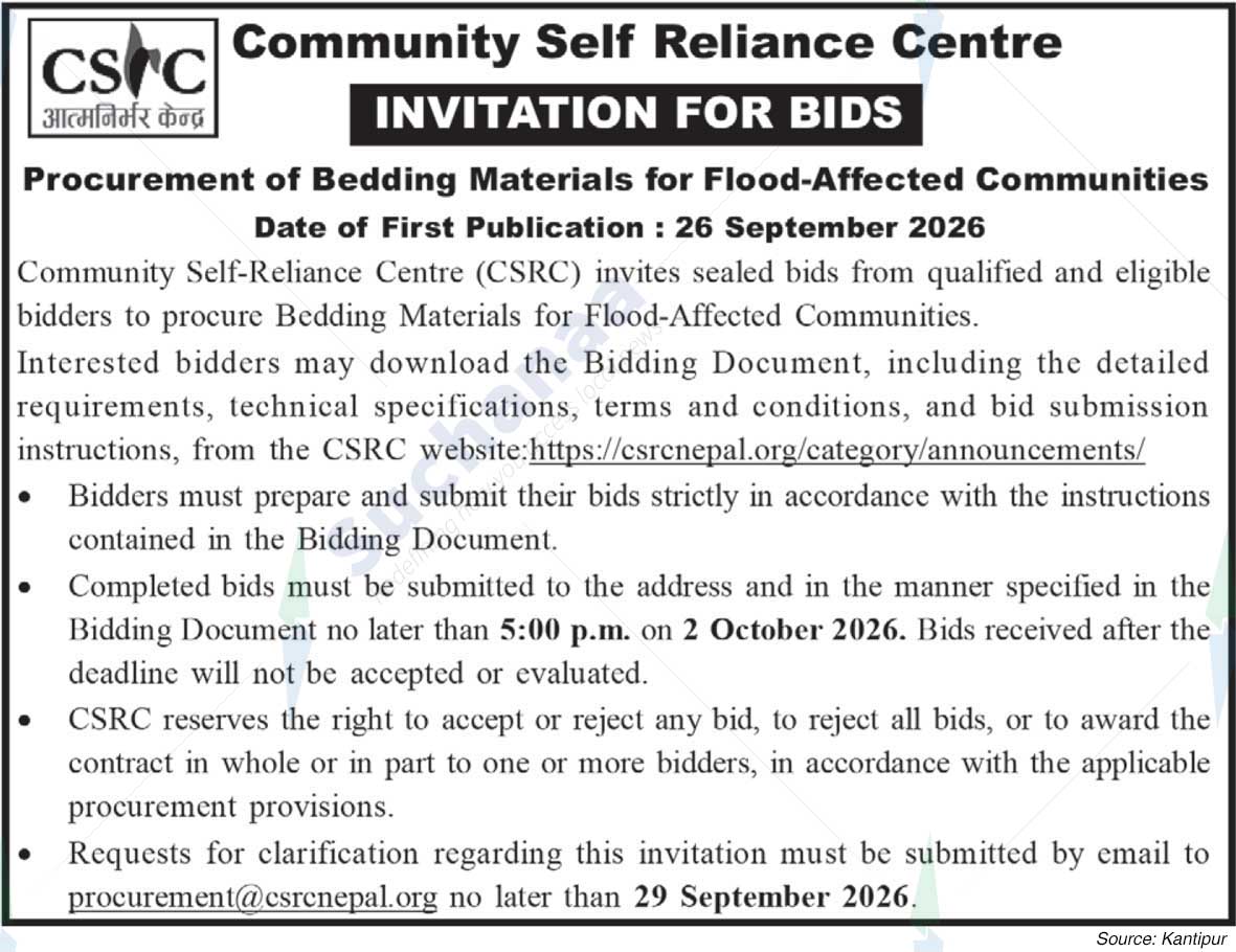 Community Self-Reliance Service Center(CSRC)