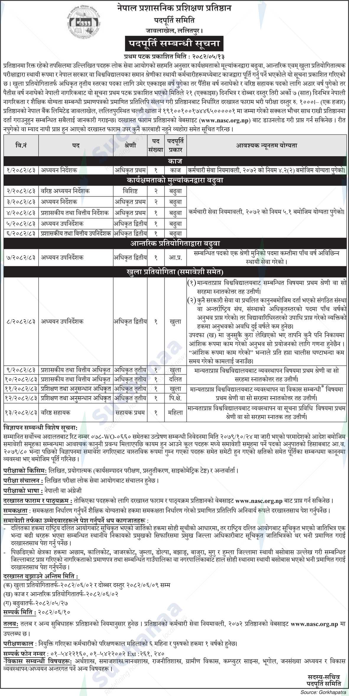 Nepal Administrative Staff College