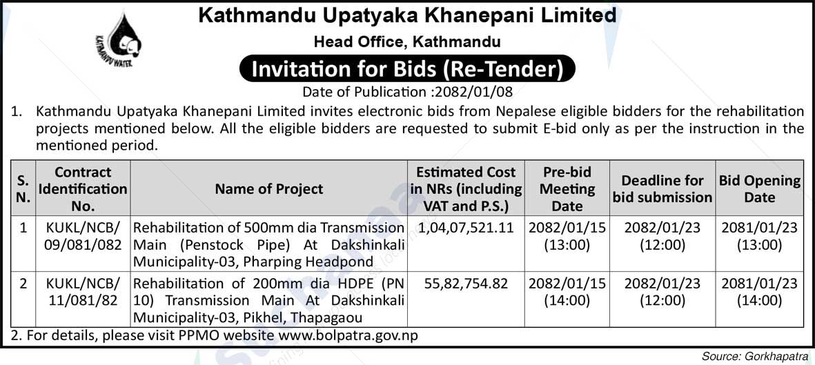 Kathmandu Upatyaka Khanepani Limited