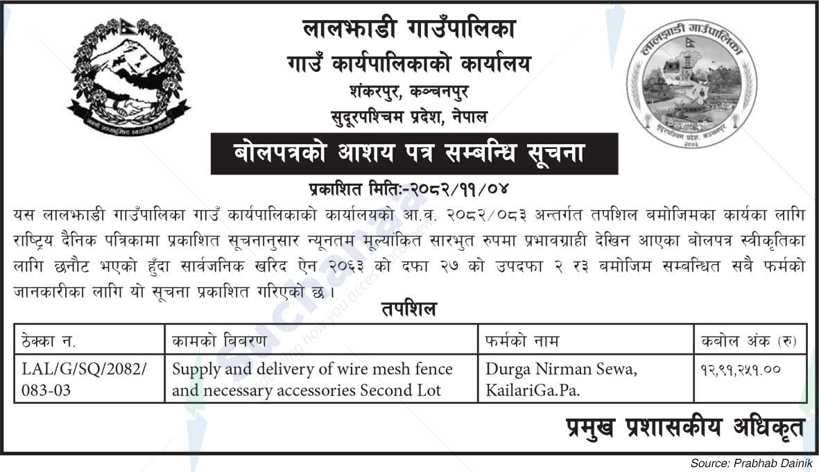 Laljhadi Rural Municipality