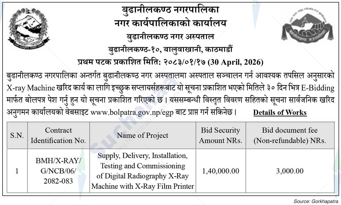 Budhanilkantha Municipal Hospital