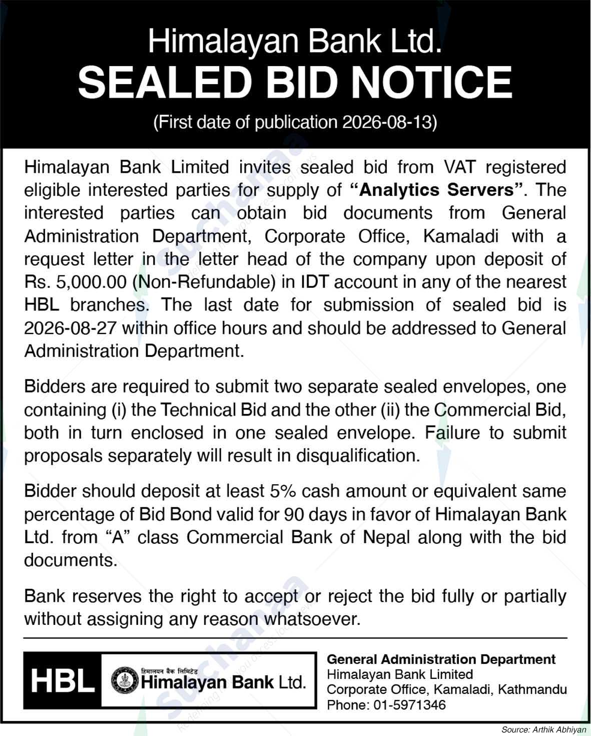 Himalayan Bank Limited