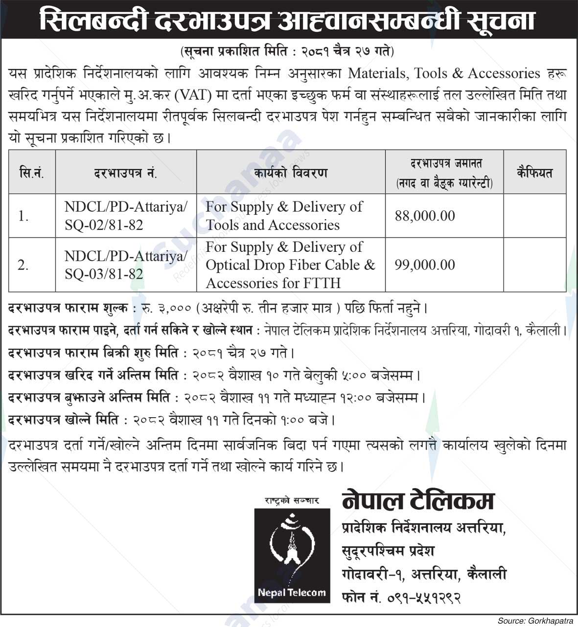 Nepal Doorsanchar Company Limited (NTC)