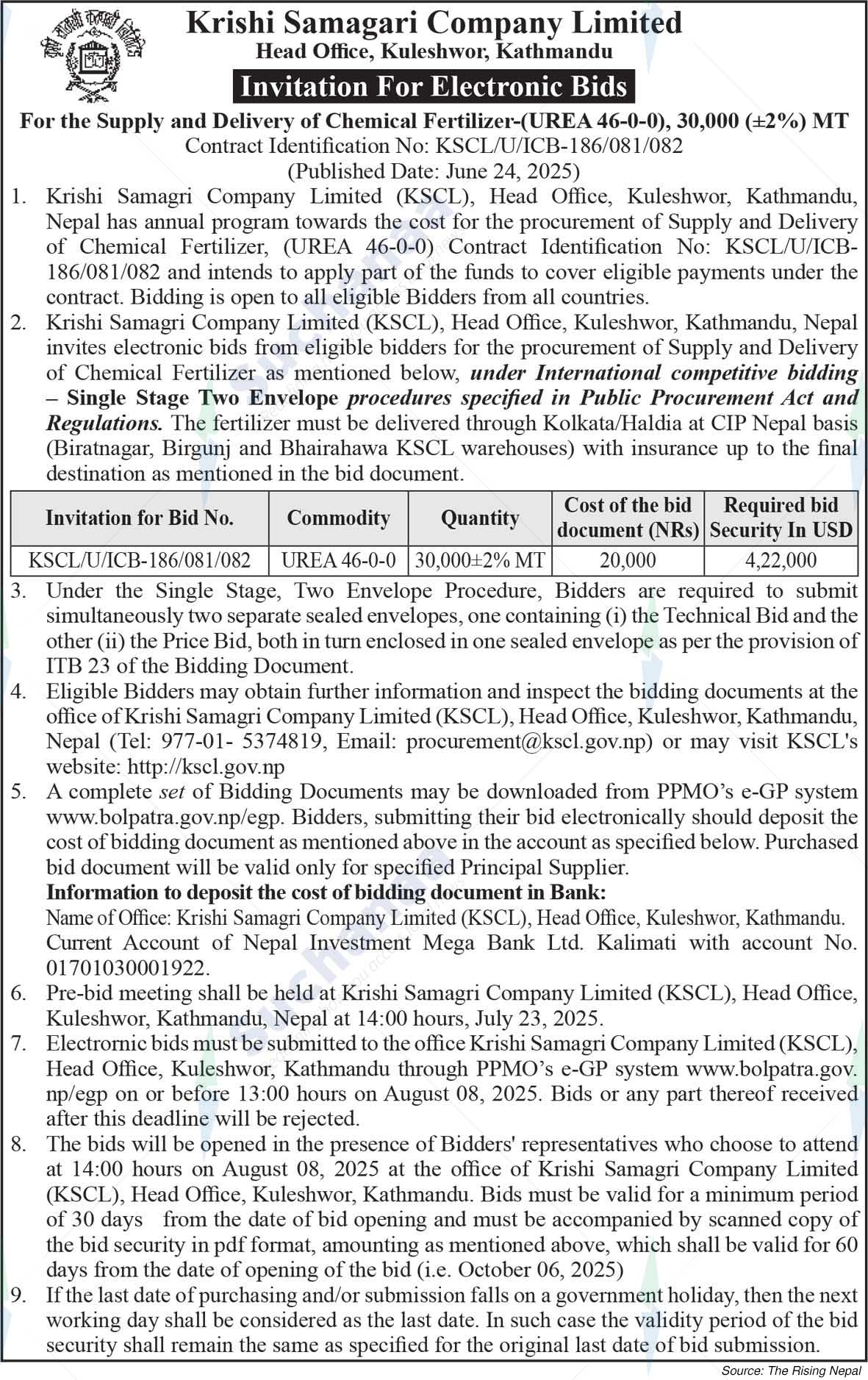 Krishi Samagri Company Limited