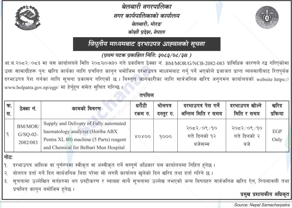 Belbari Municipality