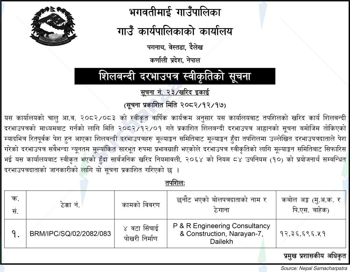 Bhagwatimai Rural Municipality