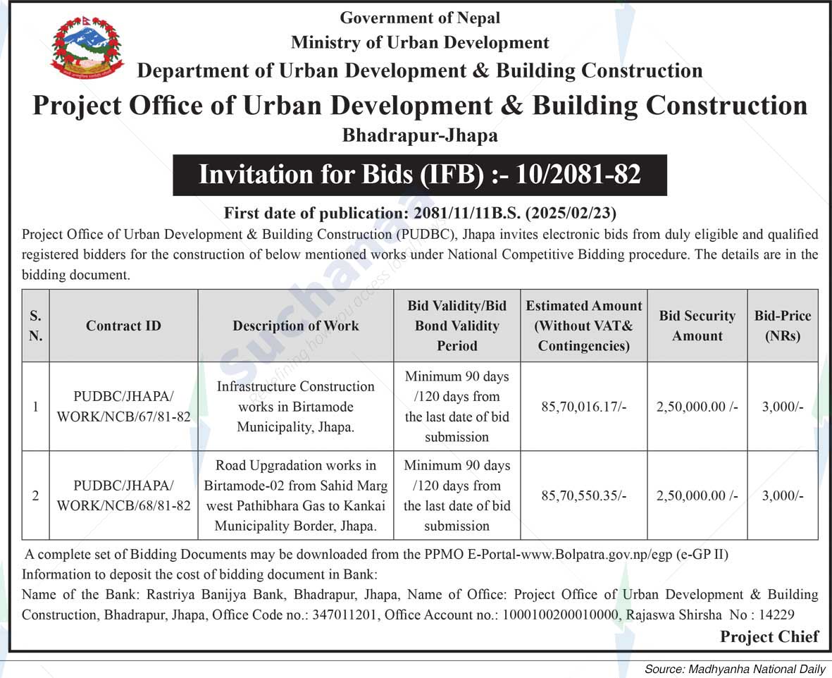 Project of Urban Development and Building Construction