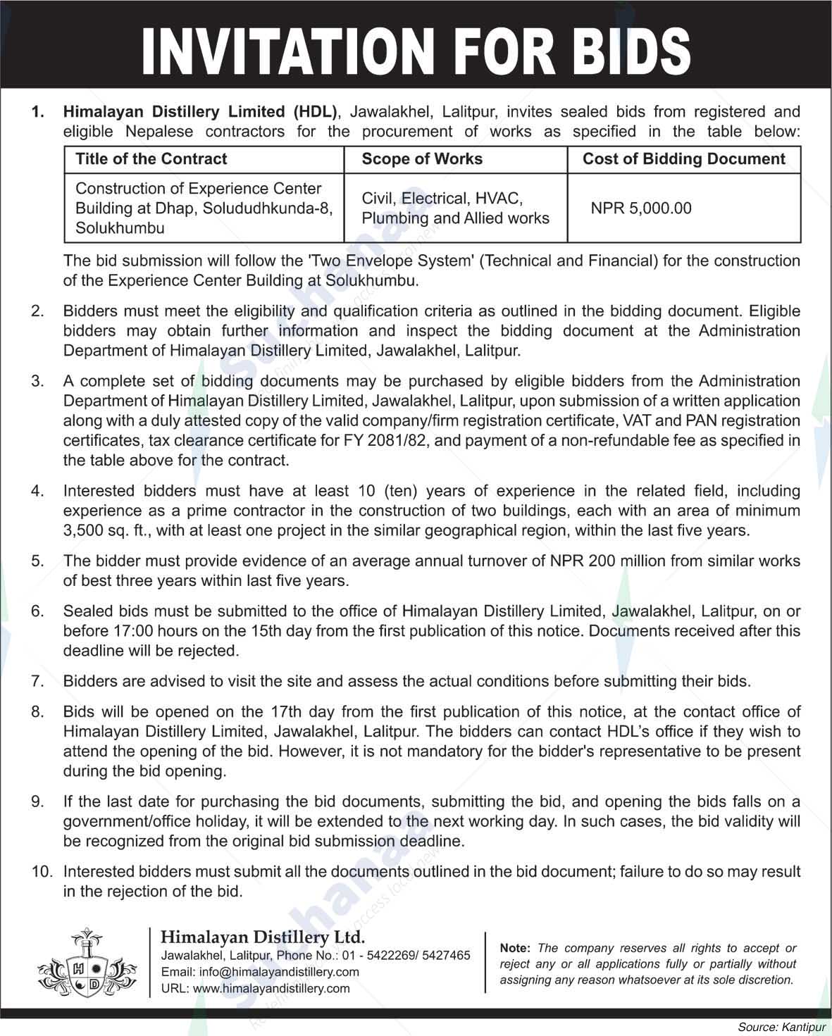 Himalayan Distillery Limited