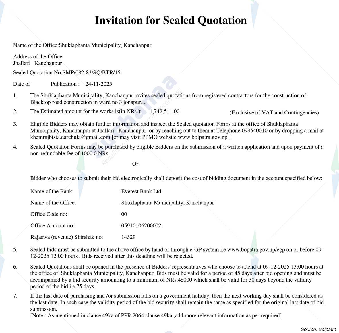 Shuklaphanta Municipality