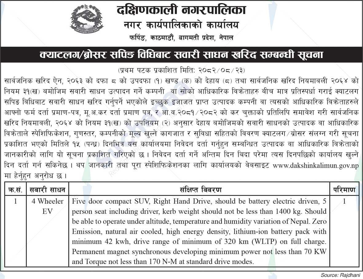 Dakshinkali Municipality