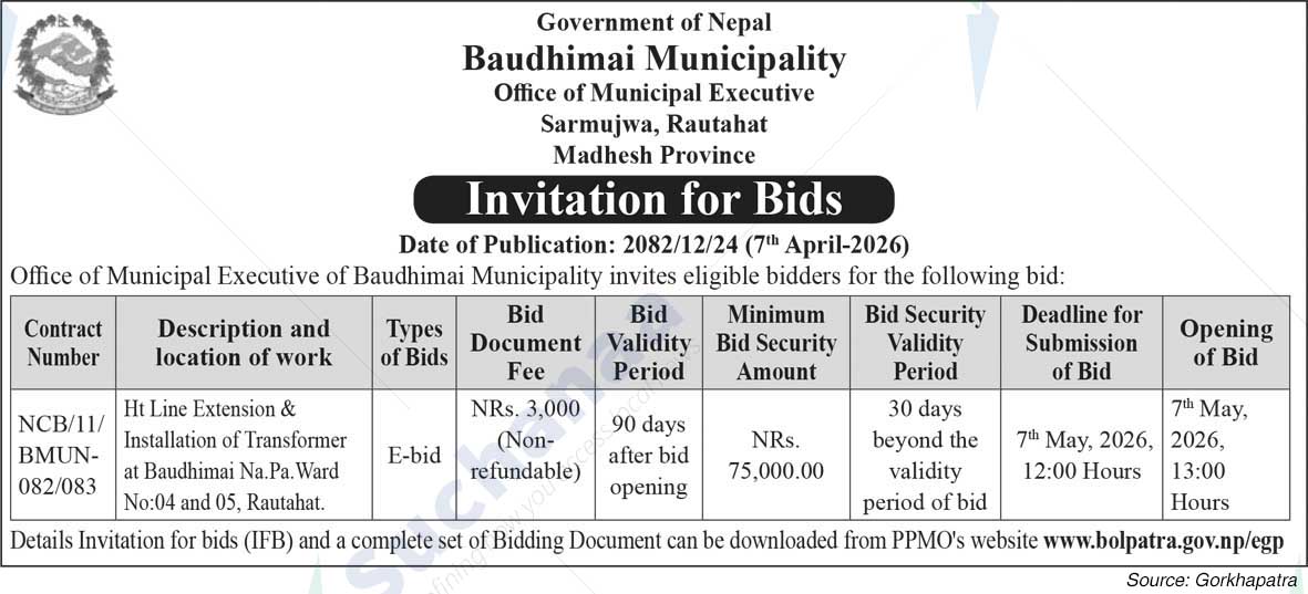 Baudhimai Municipality