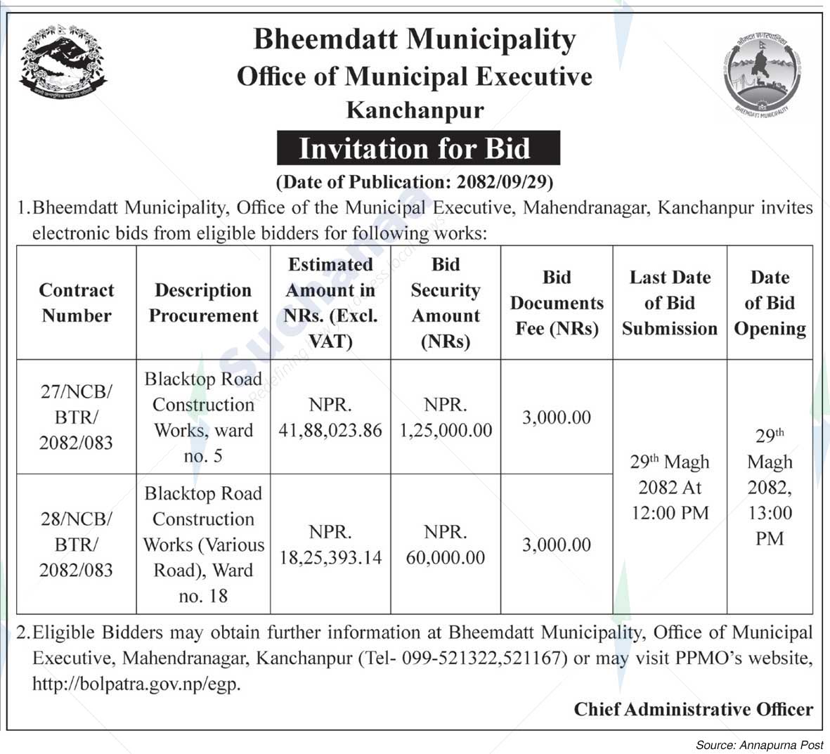 Bheemdatta Municipality