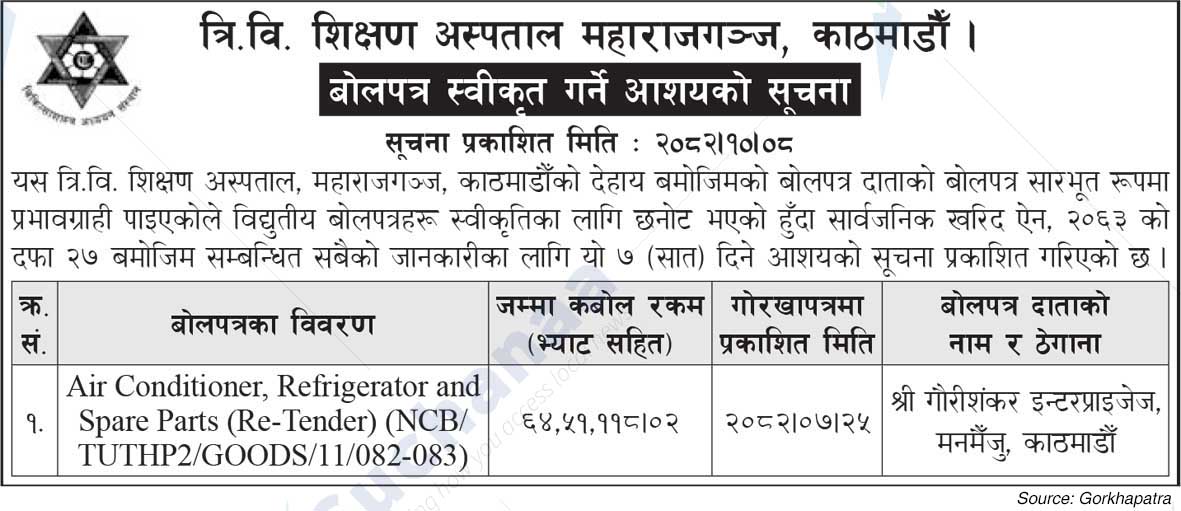 Tribhuvan University Teaching Hospital